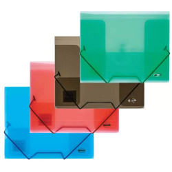Mapa plastic cu elastic si burduf A5 Centrum