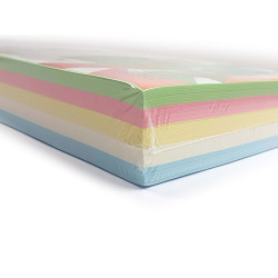 Hartie culori pastel A4, 80 g/mp, 500 coli/top