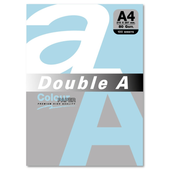 Hartie color A4 80gr/mp 100coli/top Double A Pastel