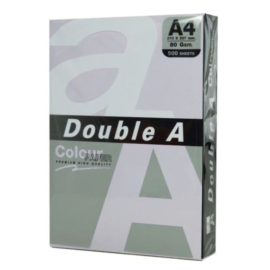 Hartie color A4 80gr/mp 100coli/top Double A Pastel