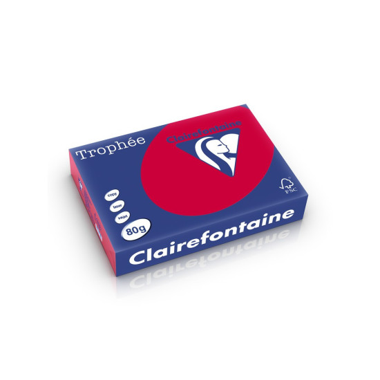 Hartie color intens A4 80 g/mp 500/top Clairefontaine
