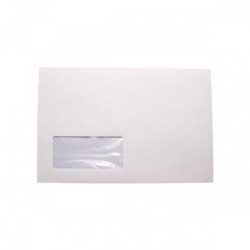 Plic C5 (162x229 mm) alb siliconic fereastra stanga