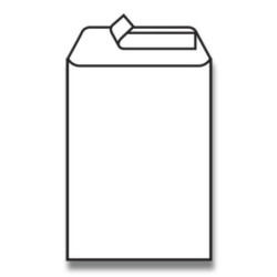 Plic C5 (162x229 mm) alb siliconic