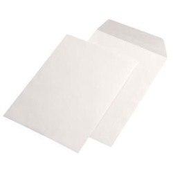 Plic C5 (162x229 mm) alb gumat 25/set GPV