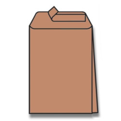 Plic B4 (250x353 mm) cu burduf 150mm kraft siliconic