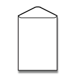 Plic B4 (250x353 mm) alb siliconic 250/cutie