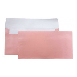 Plic DL autoadeziv color 10/set Metalizat