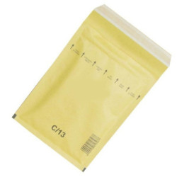 Plic antisoc 170x225mm kraft siliconic