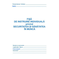 Fisa individuala de protectia muncii