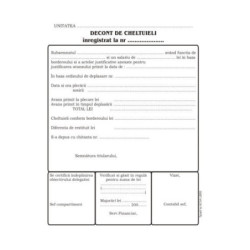 Decont cheltuieli A5