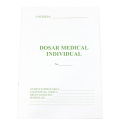 Carnet dosar medical