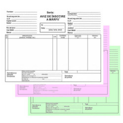 Aviz de insotire a marfii A5 autocopiativ 3exemplare