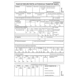 Foaie parcurs marfa A5