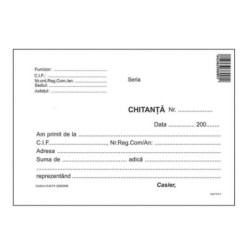 Chitantier A6 2 exemplare