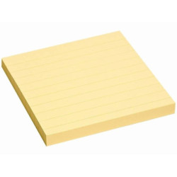 Notes autoadeziv 75x75 mm liniat 100file/set