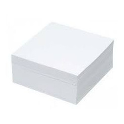 Rezerva cub hartie alb