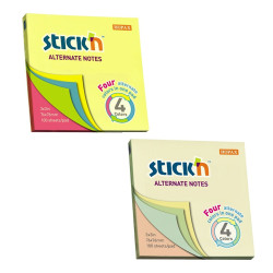 Notes autoadeziv 76x76 mm STICK'N Alternate