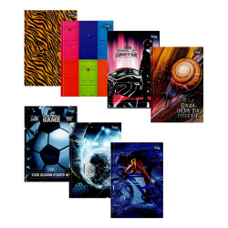 Registru A5 96 file diverse modele Educa