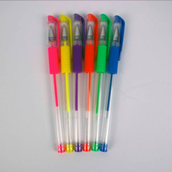 Set 6 pix cu gel neon 0.5mm