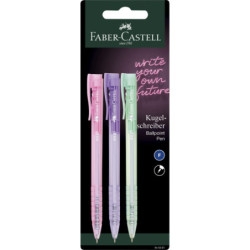 Set 3 pixuri semigel RX5 Faber-castell