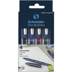 Set 4 roller cu cerneala Schneider One Business