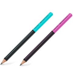 Creion Grafit B Jumbo Grip 2001 Two Tone Faber-Castell