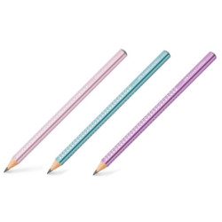 Creion Grafit B Sparkle Jumbo 2023 Faber-Castell