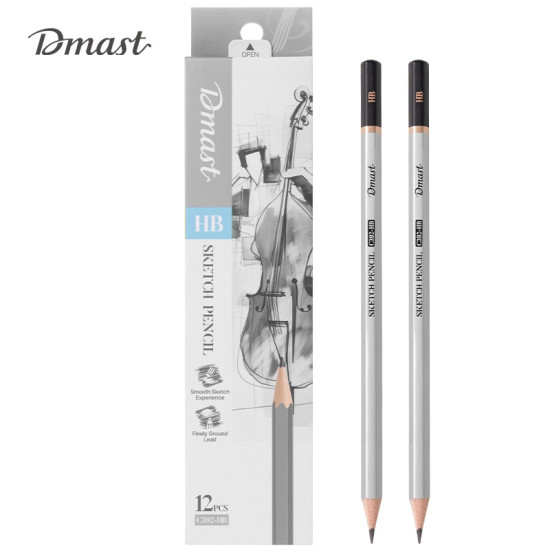 Creion grafit fara radiera C392 Dmast by Pebeo