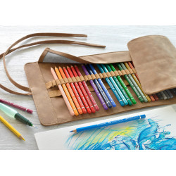 Rollup 30 Creioane Colorate A.Durer si Accesorii Faber-Castell