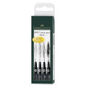 Pitt Artist Pen Set 4 buc Faber-Castell