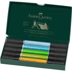 Pitt Artist Pen Dual Marker set 5 culori Animals Faber-Castell