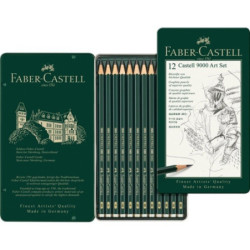 Set Arta Creion Grafit Castell 9000 Faber-Castell
