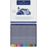 Creioane Colorate Aquarelle 24 Culori Goldfaber Cutie Metal Faber-Castell
