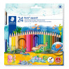 Creioane colorate 24 culori Acuarell Noris Staedtler