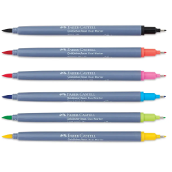 Marker solubil 2 capete Goldfaber Faber-Castell