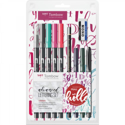 Set Caligrafie Avansati Tombow Lettering