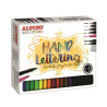 Set caligrafie 30 culori Hand Lettering ALPINO Color Experience