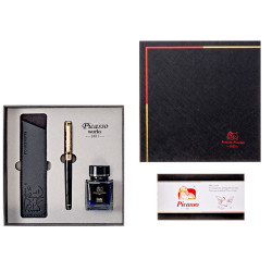 Set caligrafie stilou și călimară Picasso