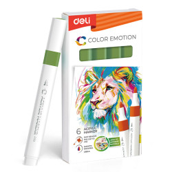 Marker acrilic Color Emotion Deli