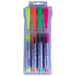 Textmarker lichid 4 culori/set