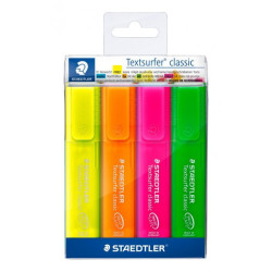 Set 4 textmarker Staedtler Classic