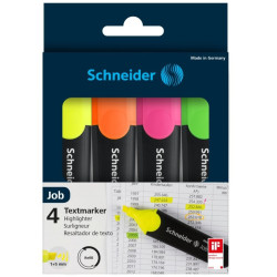 Set 4 textmarker Schneider Job