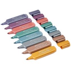 Textmarker metalizat 1546 Faber-Castell