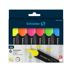 Set 6 textmarker Schneider Job