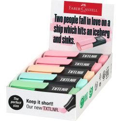 Textmarker mini pastel culori asortate A Faber-Castell