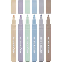 Set 6 textmarker natur Eberhard Faber
