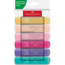 Set 6 textmarker pastel 1546 Faber Castell