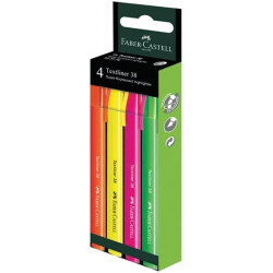 Set 4 textmarker 38 Faber-Castell