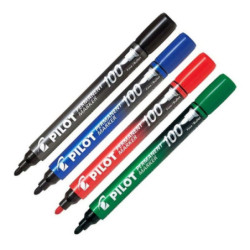 Marker permanent varf rotund Pilot 100