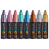 Marker culori metalizate varf 8mm UNI Posca PC-8K